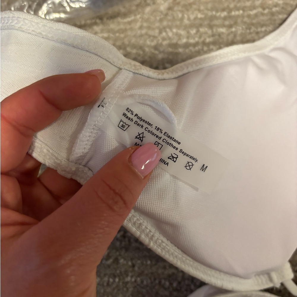 NWT CUPSHE Bridal bikini - Picture 6 of 6